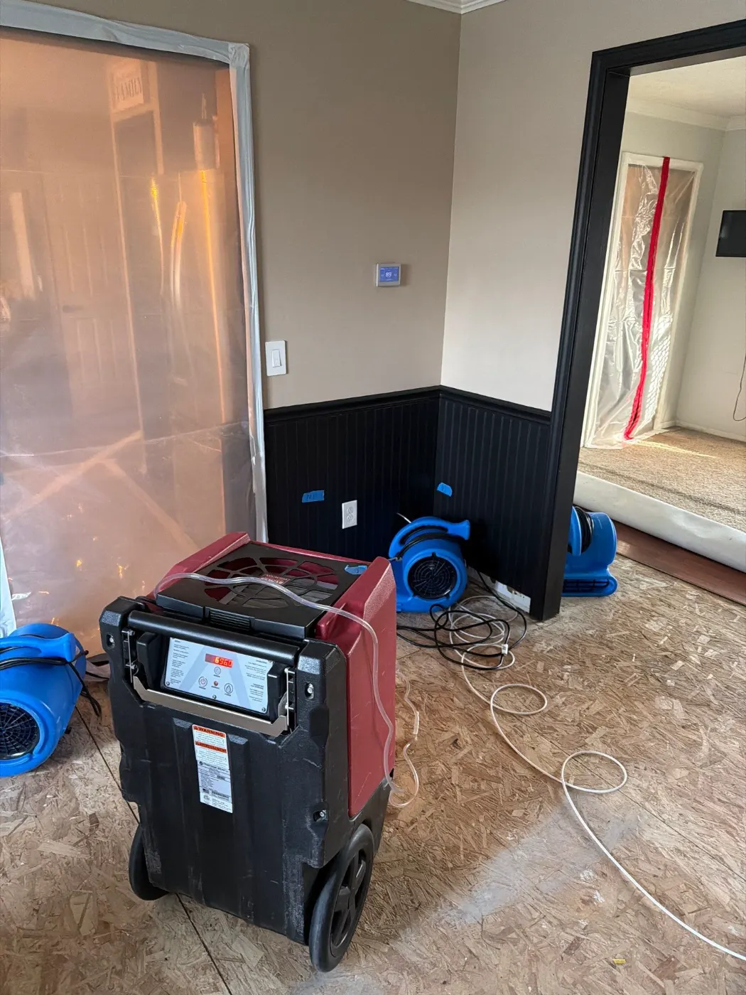 Water damage restoration by Gosport Water Restoration near Plainfield, IN